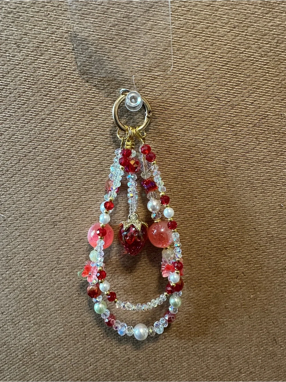 Assorted Beaded Bag/Phone Charms